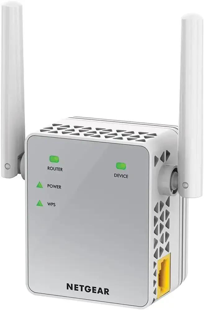 آنتن‌های خارجی دیواری تک پورت NETGEAR EX3700-100UKS AC750 با قابلیت افزایش برد وای‌فای و استاندارد 802.11n/ac